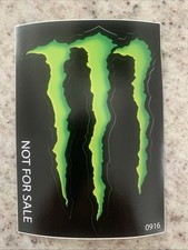 Monster Energy Claw Logo Decal 5”x3.75” LARGE STICKER picture