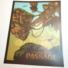 Avatar Flight of Passage Poster Authentic Disney Animal Kingdom Lithograph Print picture