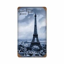 ANTIQUE VIEW OF EIFFEL TOWER PARIS FRANCE 14