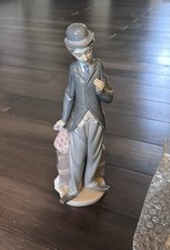 Vintage LLadro Figure : Charlie (Chaplin) The Tramp (5233) NO FLOWER / NO CANE picture
