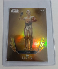 2025 Topps Disney Genesis /50 GOLD C-3PO #5  picture