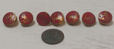 RARE Vintage Collectible Kirby Vacuum Cleaner Lapel Pin, Tie Tack Lot Of 7 picture