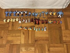 Huge Vintage Disney Aladdin PVC Figure/cake Topper Lot  1990s Mattel Applause picture