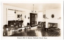ca 1940s-50s Philadelphia PA Museum - Old St George's Methodist Church House picture