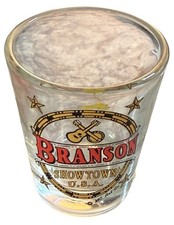 Vintage Branson Missouri Souvenir Shot Glass Showtown USA Music picture