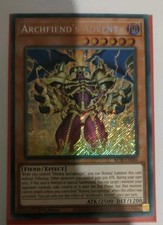 🔥1x Archfiend's Advent BLTR-EN046 Secret Rare 1st Edition [MINT/NM] Prismatic🔥 picture