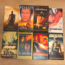 VHS bundle of 13 action and drama movies picture