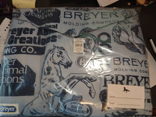 Breyer Traditional Pony Pouches Set of 2 New pattern featuring Breyer logos B picture