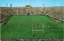 Notre Dame Stadium Football Game in Play Fighting Irish c50's-60's Water Tower picture