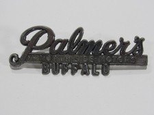 VTG Palmer's Nash-Rambler Buffalo New York Metal Dealership Badge Emblem Tag NY picture