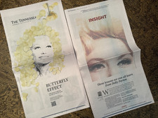 DOLLY PARTON TRIBUTE, Sunday Aug. 30 Tennessean Newspaper; 20 Pages of Dolly picture