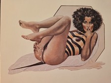 1977/1980 O Cards #JB129-100  Blank Olivia DeBerardinis  EARLY~RARE unused picture