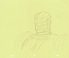 ROBOCOP ORIGINAL PRODUCTION DRAWING ANIMATION ART PAGE FOR ANIMATED CARTOON CEL picture