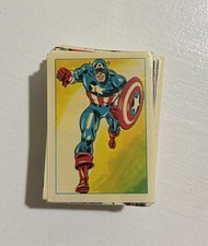 1984 LEAF  MARVEL SUPER HEROES SECRET WARS NEAR COMPLETE SET 165/180 picture
