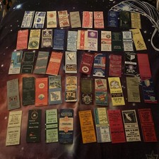 Lot of 50 Matchcovers 20 Strike Bobtail US Locations Misc Matchbook Covers picture