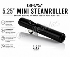 GRAV® MINI STEAMROLLER, 5.25” POCKET PIECE, $30+ COLOR~BLACK picture