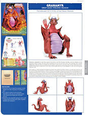 HE-MAN MOTU GRANAMYR DRAGON Character Action Figure Pin-Up PRINT AD/POSTER 9x12 picture