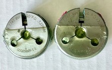 GSG M7.7 X 7.747 8V1 METRIC THREAD RING GAGE GO NO GO P.D.'S = 7.239 & 7.080 mm picture