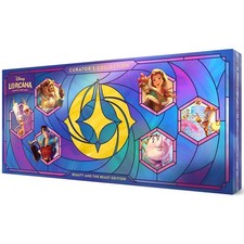 PRESALE CURATOR COLLECTION BEAUTY AND THE BEAST DISNEY LORCANA TGC SHIPS 10/16 picture