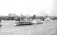 Hudson River New York NY Steamer Boat Albany - Reprint picture