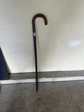 Antique Wood Walking Cane Worlds Fair Chicago 1934 A Century of Progress  Rare picture