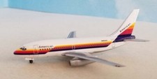 Aeroclassics BBX41649 American AirCal Boeing 737-200 N462AC Diecast 1/400 Model picture