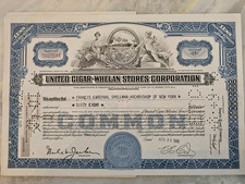 Archbishop Francis Cardinal Spellman Whelan Stores Corp Stock Certificate - 1948 picture