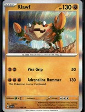 Klawf - 122/198 - Cosmos Holo - Promo - Scarlet & Violet - Pokemon Card picture