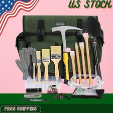 NEW 26PC Geology Rock Pick Hammer Kit Rock Hounding Equipment picture