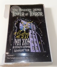 THE TWILIGHT ZONE TOWER OF TERROR OPENING DAY PATCH - RARE - SEALED picture
