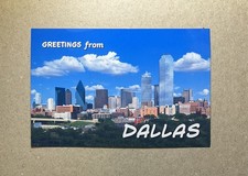 New postcard 4x6 Greetings from Dallas Texas picture