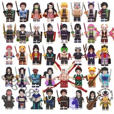 Building Block Toys Assembled Dolls Demon Slayer Cosplay Moppet Anime Collect picture