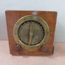 Vintage 1933 Kadette Model 21 Wood Clockette Tube Radio WORKING International Ra picture