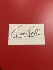 Kato Kaelin Hand Signed Index Card - Reality Star picture