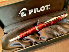 Pilot Vanishing Point SE Marble Red Fountain Pen (Medium Nib) Brand New In Box picture