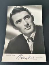 GREGORY PECK 1940's Signed United Artists Original Photo JSA (COA) Movie Icon picture