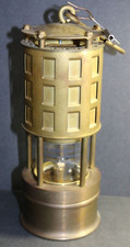 Vintage Koehler 289-1A coal mining lamp W/KEY unused condition BEAUTIFUL/SUPER picture