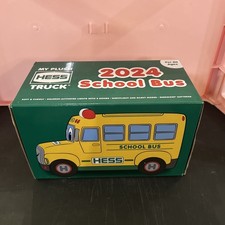 2024 Hess Truck: My Plush Hess School Bus NEW In Box Never Used In Original Box picture