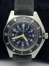 Vintage 1986 Gallet Adanac Military Navigator Watch 6645-01-150-8115 Swiss Made picture