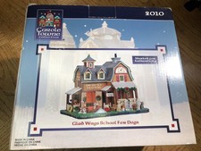 Rare Lemax Carole Towne Collection 2010 Glad Wags School For Dogs Orig Box  New picture