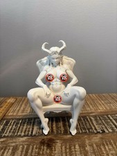 Exotic Artistic Erotic Demon Woman Model Figurine Paintable 5.5” Tall picture