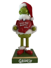 New 2026 RUZ Dr Seuss Grinch Grow Your Heart 3 Sizes Nutcracker Christmas w/Fur picture