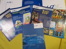 UNIS Universal Space 2005 Catalog + Promo Sheets – Arcade Games & Kiddy Rides picture
