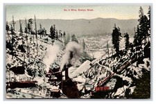 No 2 Mine Roslyn Washington WA UNP DB Postcard L19 picture