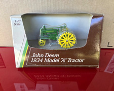 John Deere 1934 Model A Tractor 1/43 Die-Cast Metal No. 5598 picture