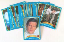James Bond 007 - 1979 Topps Moonraker Trading Card Lot of 25+ Cards & 9 Stickers picture