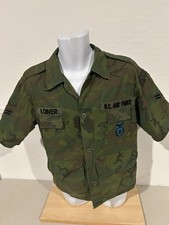 Original Vietnam War Era USAF MP Theater Tunic On ARVN “invisible” M1948 Camo  picture