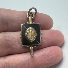 Vintage Overbrook High School Seal Watch Fob Key Pendant Charm Philadelphia picture