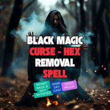 Black Magic, Negative Energy, Curse Removal Spell, Evil Eye, Hex Cleansing picture