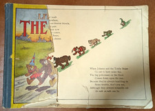 1907 Little Johnny and the Teddy Bears J.R. Bray Rare Antique Comic Chicago picture